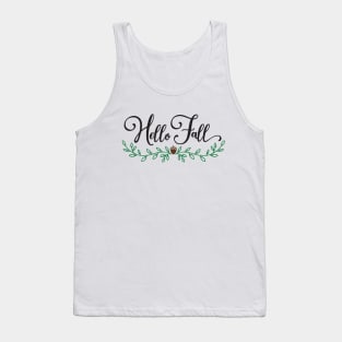 Hello fall Tank Top